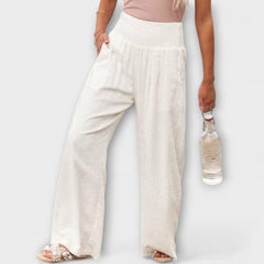 Women’s Casual Wide Pants with Relaxed Fit