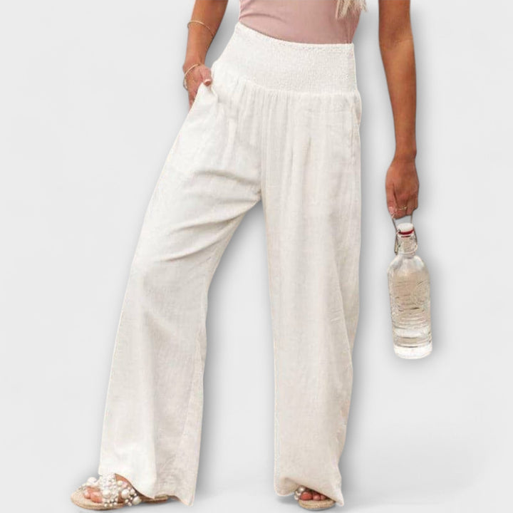 Women’s Casual Wide Pants with Relaxed Fit