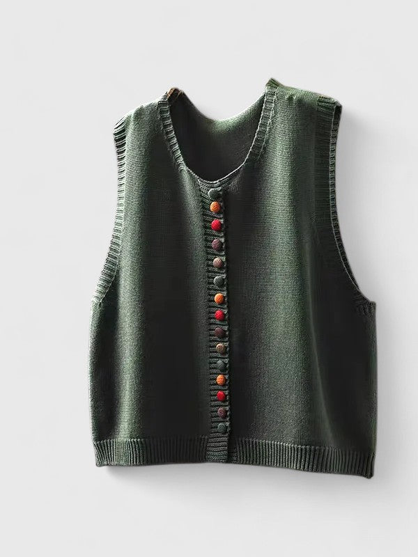 Women’s Elegant Cardigan - Button Down
