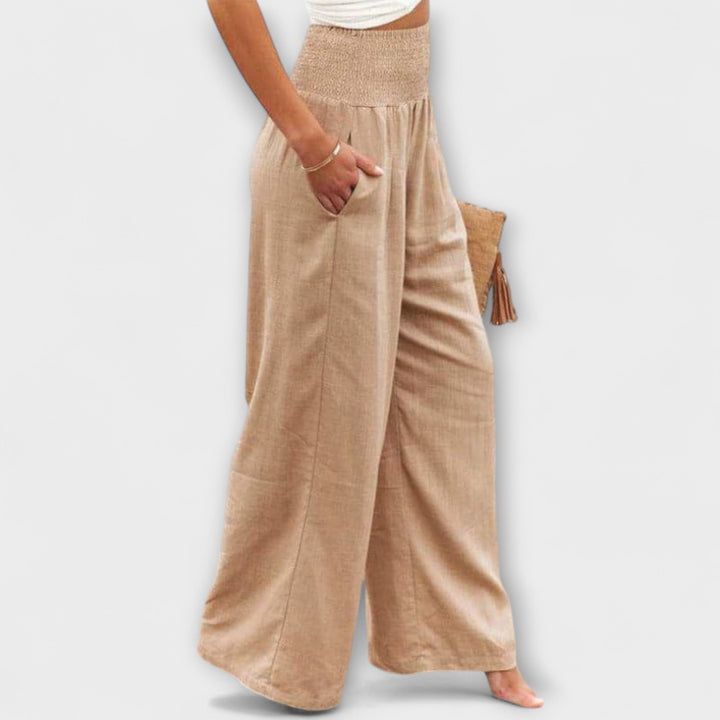 Women’s Casual Wide Pants with Relaxed Fit