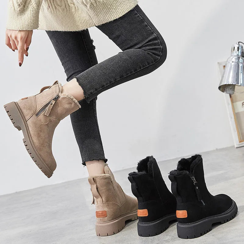 Women’s Comfortable Winter Boots with Warmth