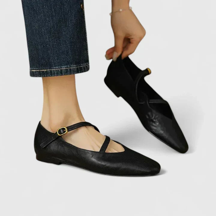 Kymberly | Women’s Orthopedic Flat Shoes with Adjustable Straps