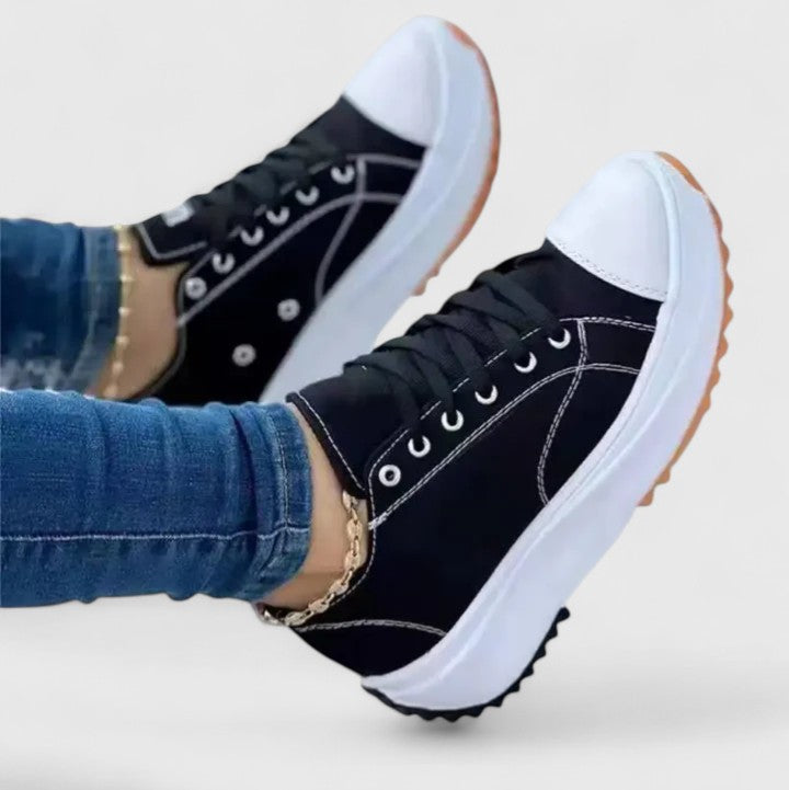 Women’s Sneakers with Lace-Up Closure
