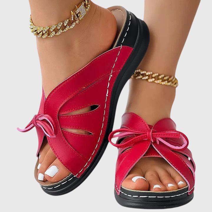 Women’s Sandals with Bow Strap Comfort