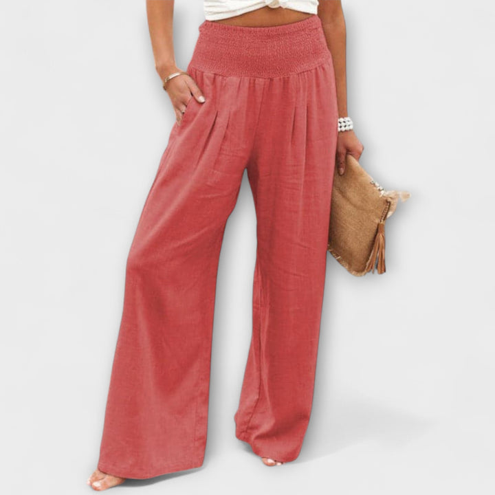 Women’s Casual Wide Pants with Relaxed Fit