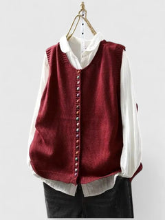 Women’s Elegant Cardigan - Button Down