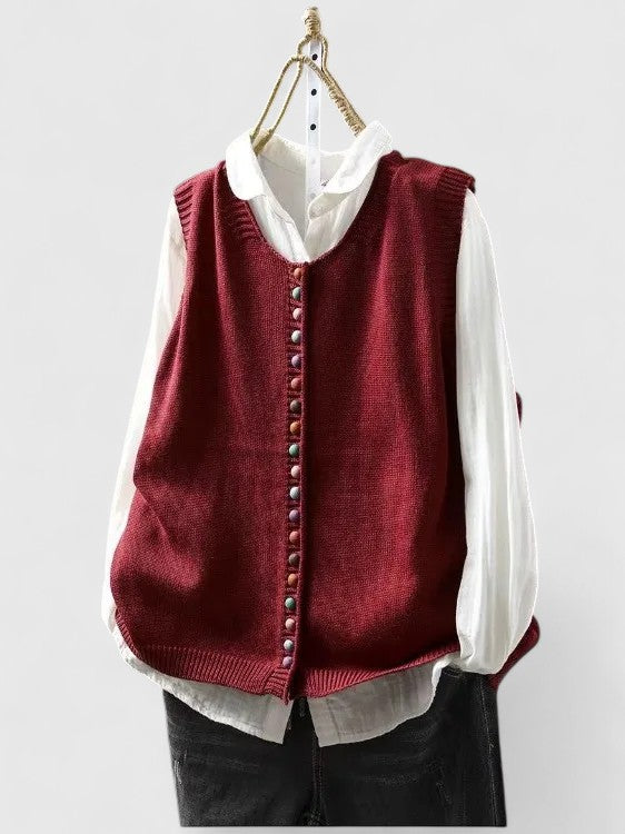 Women’s Elegant Cardigan - Button Down