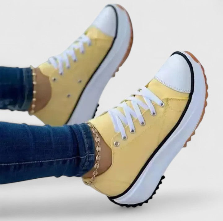 Women’s Sneakers with Lace-Up Closure