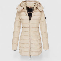 Lewis | Women’s Slim Fit Coat with Detachable Hood