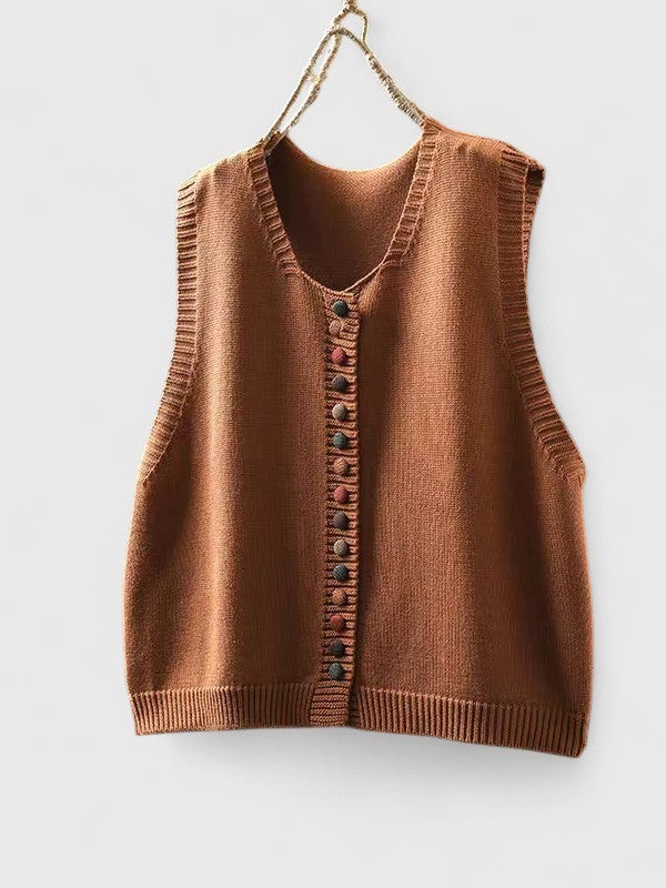 Women’s Elegant Cardigan - Button Down