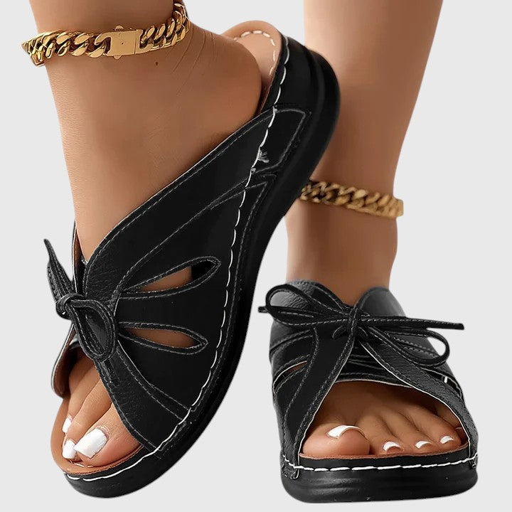 Women’s Sandals with Bow Strap Comfort
