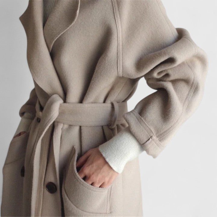 Zyrenya | Women’s Elegant Coat with Pockets
