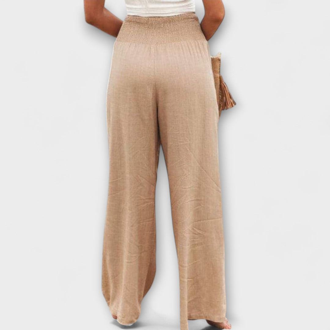 Women’s Casual Wide Pants with Relaxed Fit