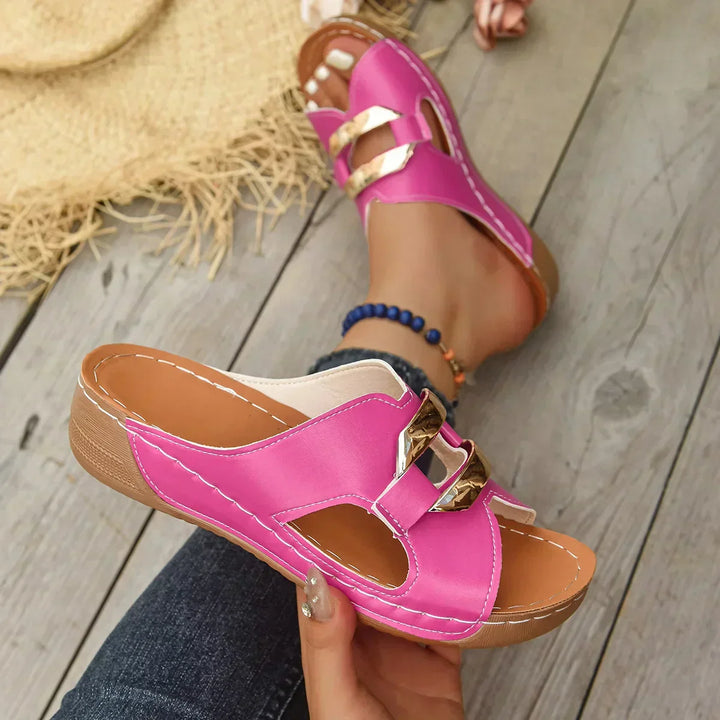 Women’s Wedge Sandals with Stability