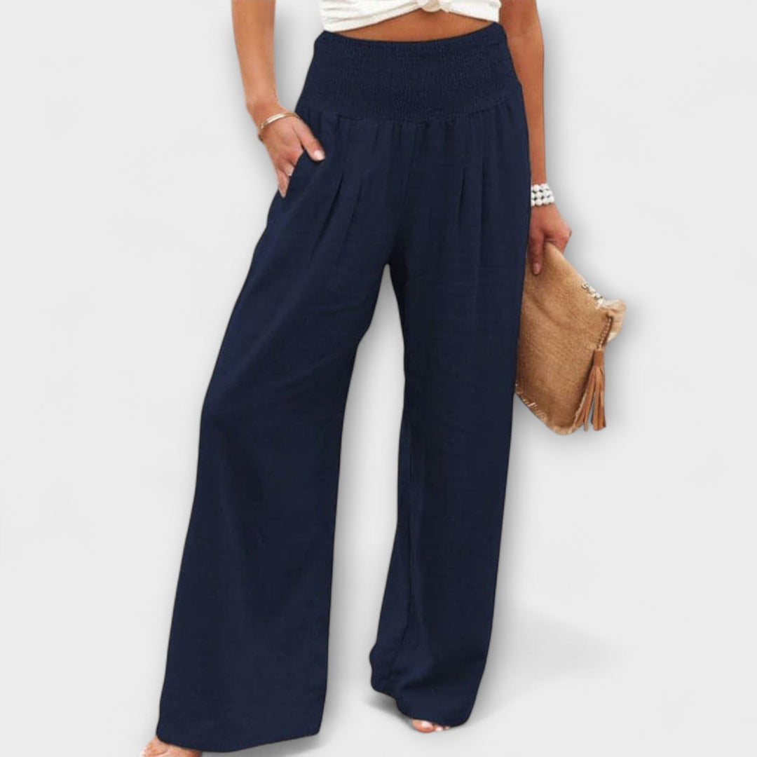 Women’s Casual Wide Pants with Relaxed Fit