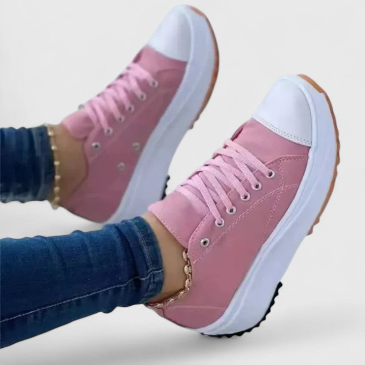 Women’s Sneakers with Lace-Up Closure