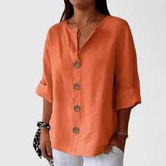 Women’s Elegant Blouse with Button Front