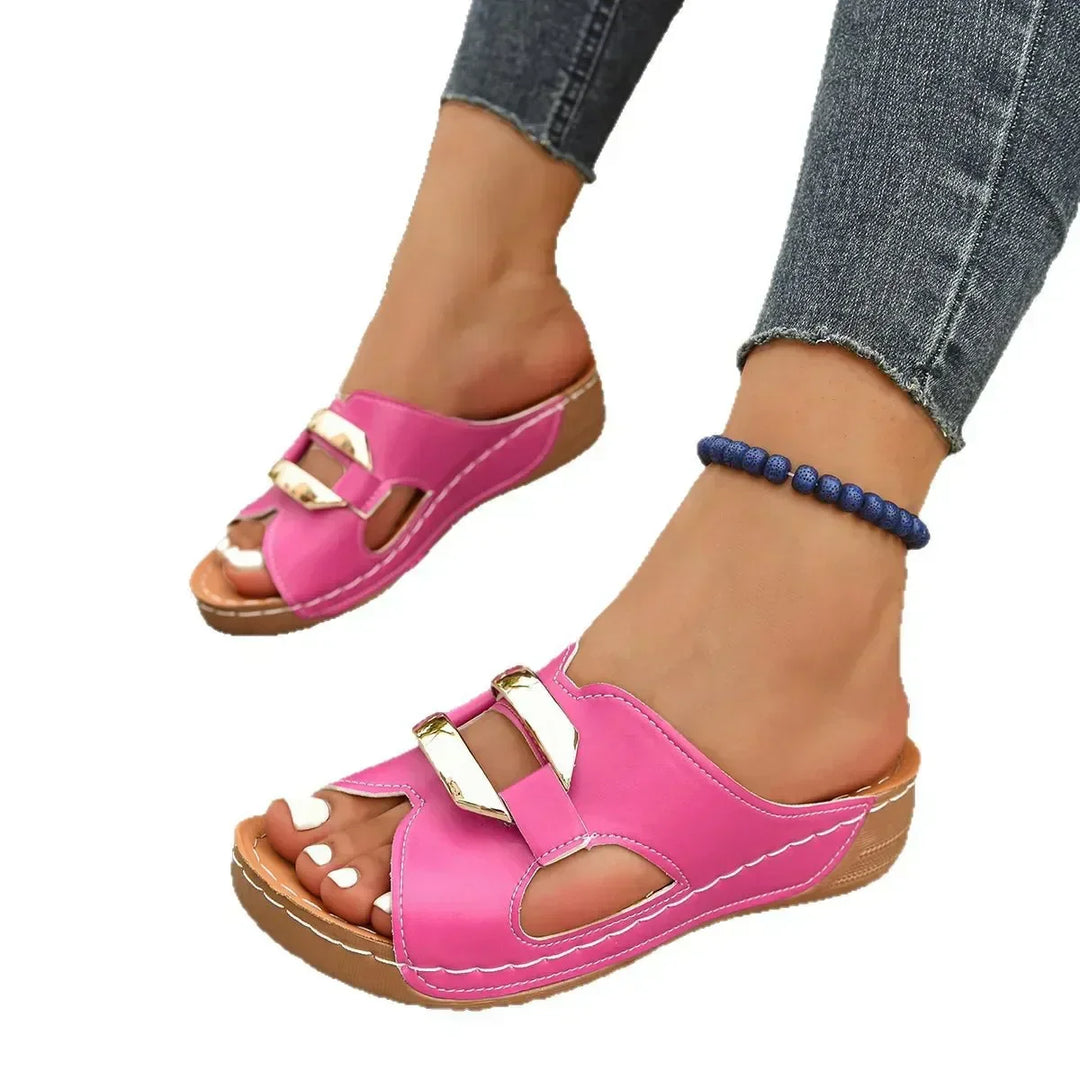 Women’s Wedge Sandals with Stability
