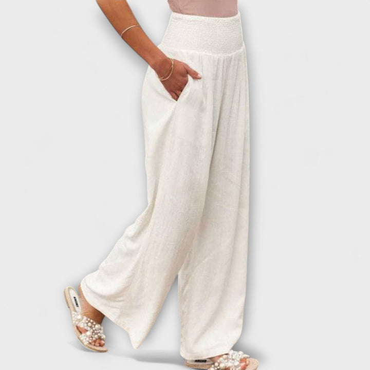 Women’s Casual Wide Pants with Relaxed Fit