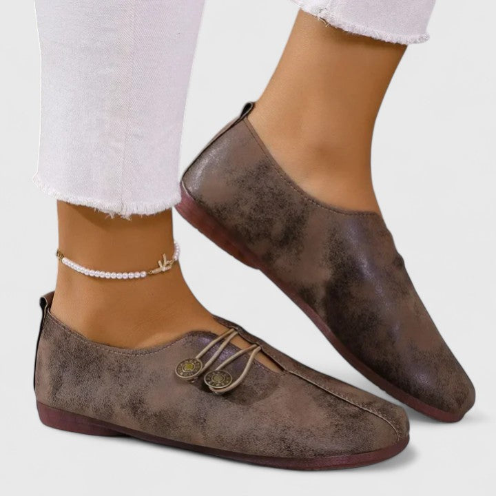 Women’s Elegant Loafers with Elastic Closure