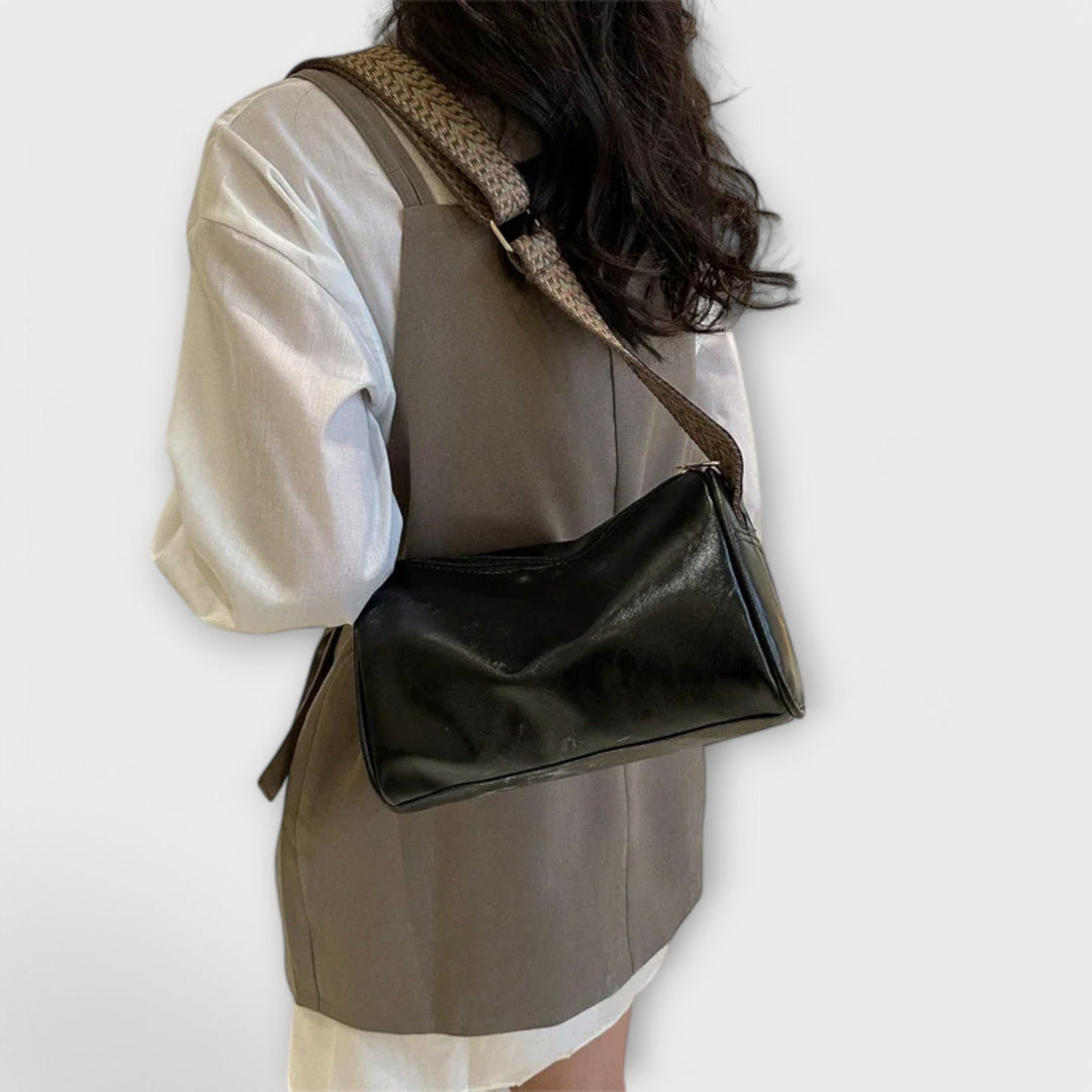 Women’s Vintage Crossbody Bag with Zipper