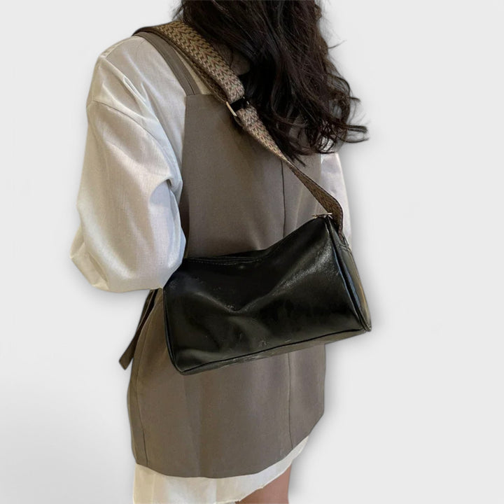 Women’s Vintage Crossbody Bag with Zipper