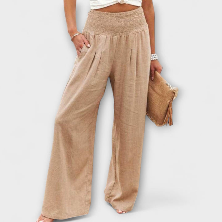 Women’s Casual Wide Pants with Relaxed Fit
