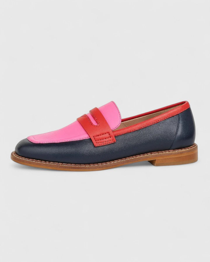 Women’s Elegant Loafers with Wide Heel