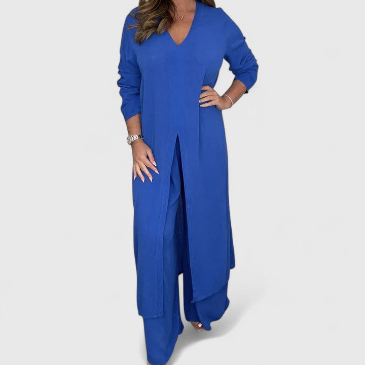 Carmella | Women’s Comfortable Two-Piece Set with Elastic Waist