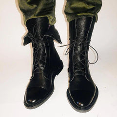 Women’s Ankle Boots - Lace-Up Shoes