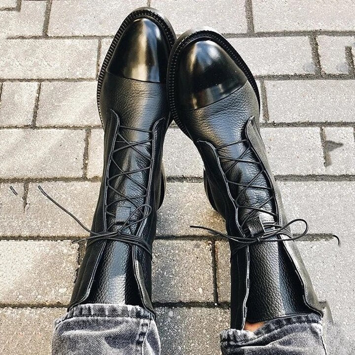 Women’s Ankle Boots - Lace-Up Shoes