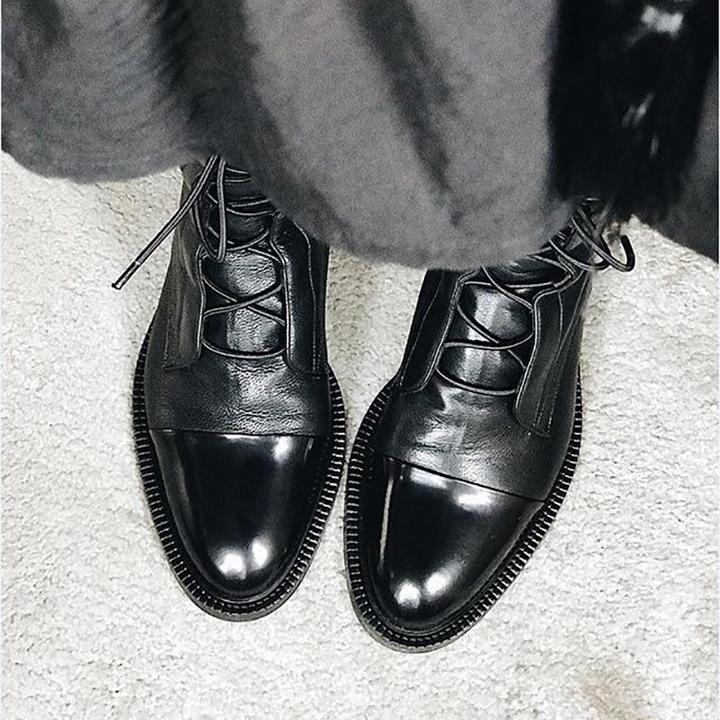 Women’s Ankle Boots - Lace-Up Shoes
