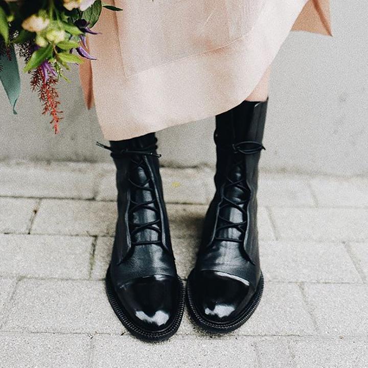 Women’s Ankle Boots - Lace-Up Shoes