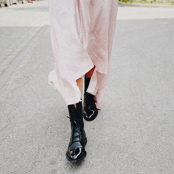 Women’s Ankle Boots - Lace-Up Shoes