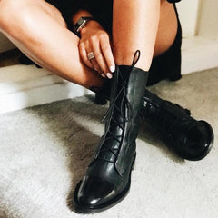 Women’s Ankle Boots - Lace-Up Shoes