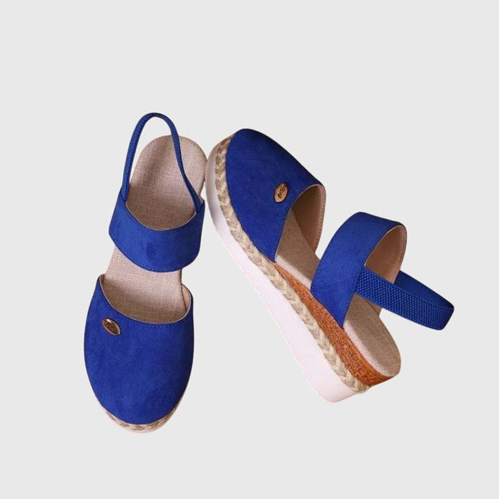Women's Ankle Strap Sandals - Closed Toe