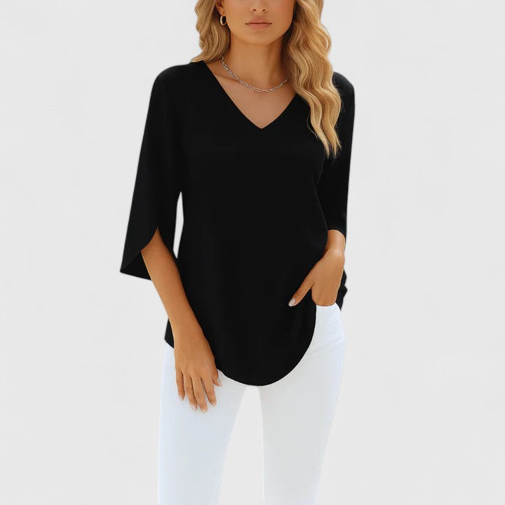 Women’s Blouse with Split Sleeve