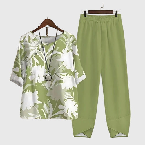 Women’s Boho Butterfly Two-Piece Set
