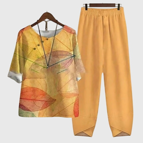 Women’s Boho Butterfly Two-Piece Set
