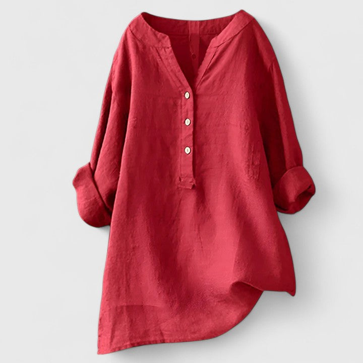 Women’s Button-Front Shirt with Premium Breathability