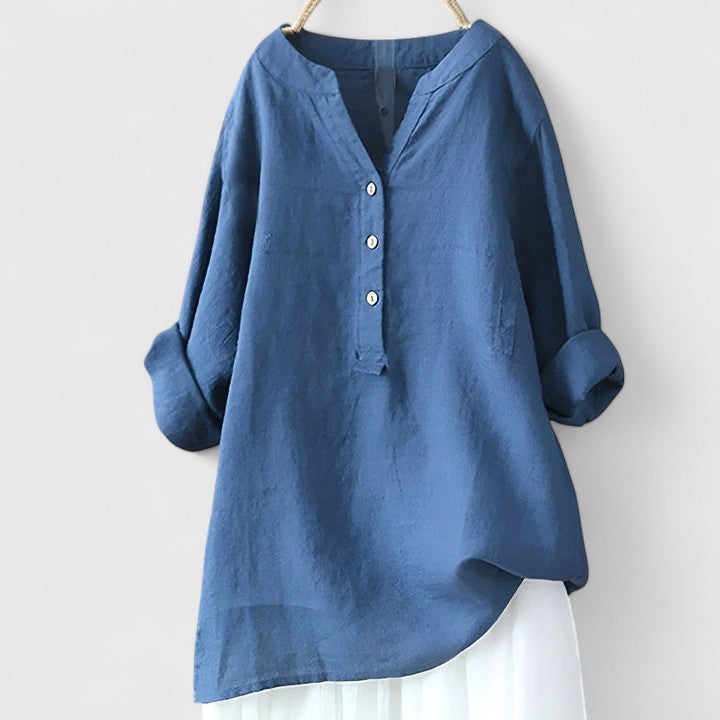 Women’s Button-Front Shirt with Premium Breathability