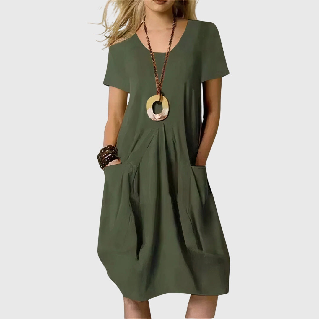 Women’s Casual Dress with Pockets
