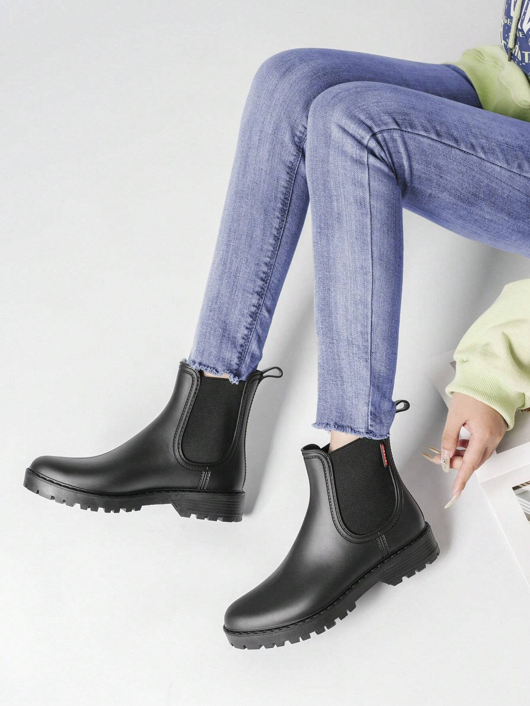 Women’s Chelsea Boots with Non-Slip Sole