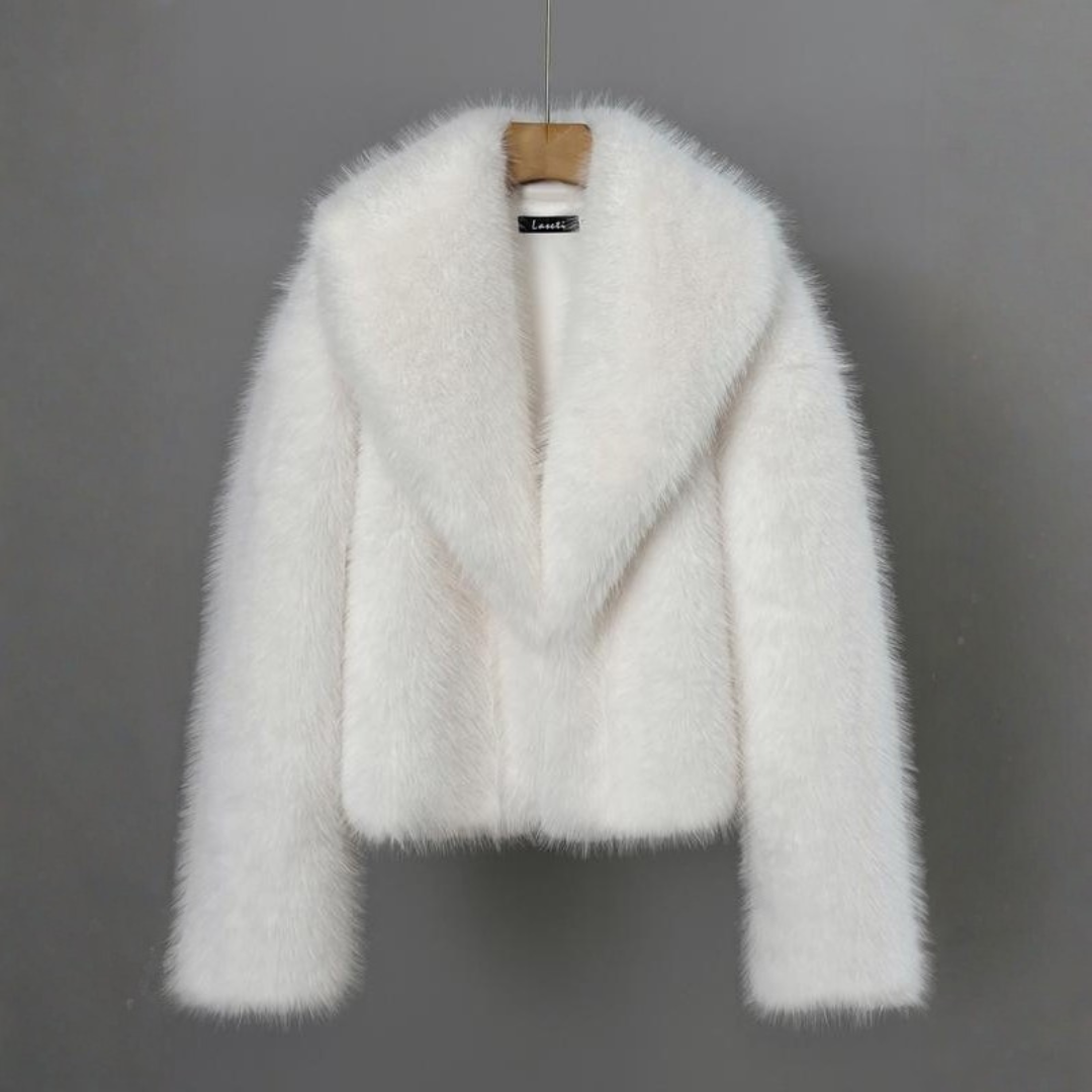 Women's Chic Faux Loose Coat with Warmth