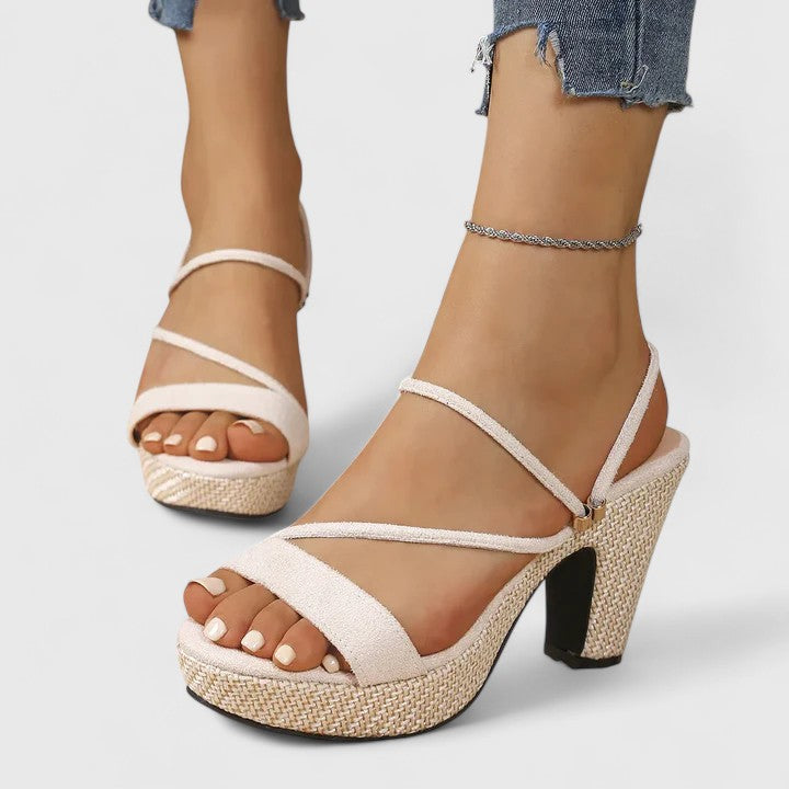 Women’s Chunky High Heel Sandals