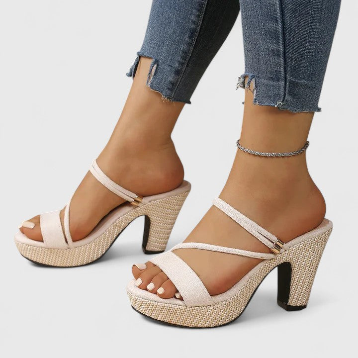 Women’s Chunky High Heel Sandals
