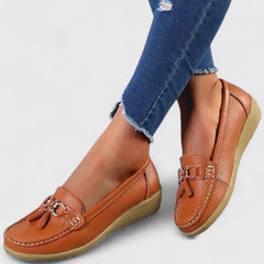 Women’s Classic Loafers Orthopedic Shoes with Insole