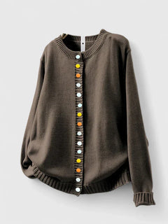 Esme | Button Front Cardigan with Relaxed Fit