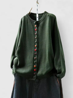Esme | Button Front Cardigan with Relaxed Fit