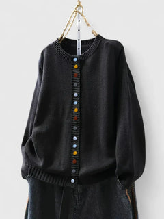 Esme | Button Front Cardigan with Relaxed Fit